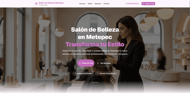 Preview of Salón de belleza Metepec